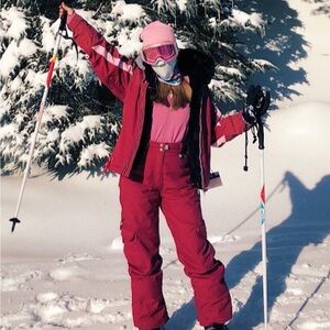 Ride Snowboard MTN dry series ski matching outfit